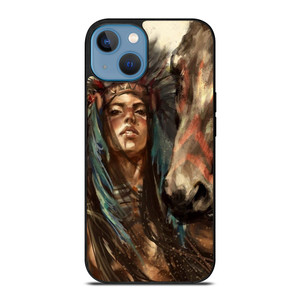 NATIVE AMERICAN PEOPLE ART iPhone 13 Case Cover