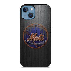 NEW YORK METS WOODEN LOGO iPhone 13 Case Cover