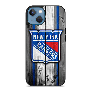 NEW YORK RANGERS WOODEN ICON iPhone 13 Case Cover