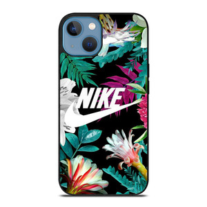 NIKE FLORAL iPhone 13 Case Cover