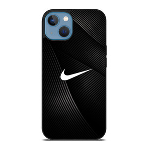 NIKE LOGO BLACK ABSTRACT LINE iPhone 13 Case Cover