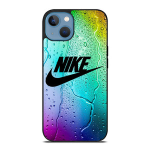 NIKE RAINBOW DROPS iPhone 13 Case Cover