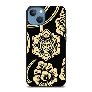 OBEY CLOTHING FLORAL LOGO iPhone 13 Case Cover