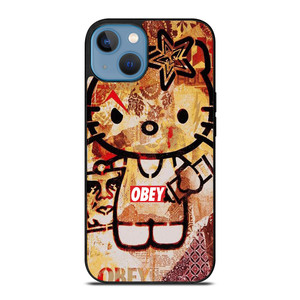 OBEY HELLO KITTY iPhone 13 Case Cover