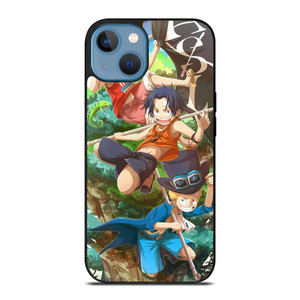ONE PIECE LUFFY SABO ACE KID iPhone 13 Case Cover