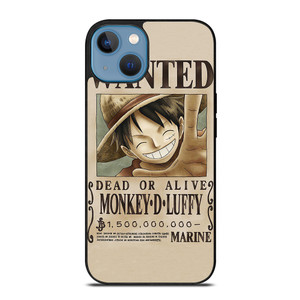 ONE PIECE MONKEY D LUFFY WANTED iPhone 13 Case Cover