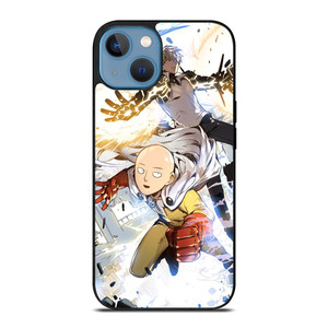 ONE PUNCH MAN SAITAMA AND GENOS iPhone 13 Case Cover