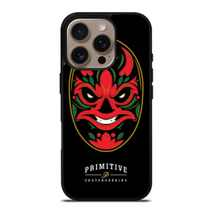 PRIMITIVE SKATEBOARDING VINTAGE LOGO iPhone 16 Pro Case Cover PRIMITIVE SKATEBOARDING VINTAGE LOGO iPhone 16 Pro Case Cover