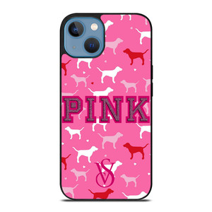 PINK DOG VICTORIA'S SECRET iPhone 13 Case Cover