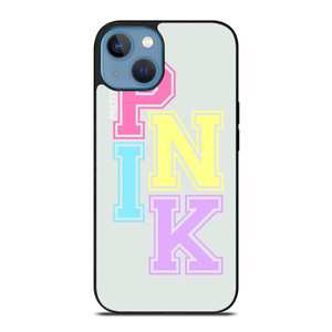 PINK NATION VICTORIA'S SECRET LOGO PRETTY IN ICON iPhone 13 Case Cover