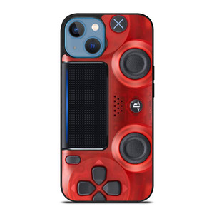 PS4 CONTROLLER PLAY STATION RED iPhone 13 Case Cover