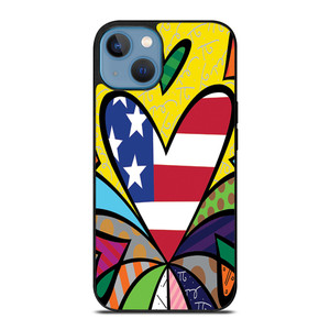 ROMERO BRITTO LOVE NEW 2 iPhone 13 Case Cover