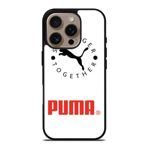 PUMA STRONGER TOGETHER iPhone 16 Pro Case Cover PUMA STRONGER TOGETHER iPhone 16 Pro Case Cover