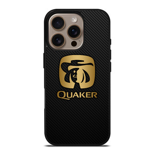 QUAKER OAT LOGO CARBON iPhone 16 Pro Case Cover QUAKER OAT LOGO CARBON iPhone 16 Pro Case Cover