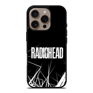 RADIOHEAD ROCK BAND LOGO BLACK iPhone 16 Pro Case Cover RADIOHEAD ROCK BAND LOGO BLACK iPhone 16 Pro Case Cover