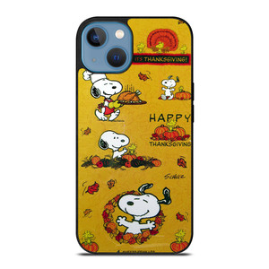 SNOOPY THE PEANUTS THANKSGIVING iPhone 13 Case Cover
