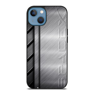 SPACE X LOGO METAL PLATE iPhone 13 Case Cover