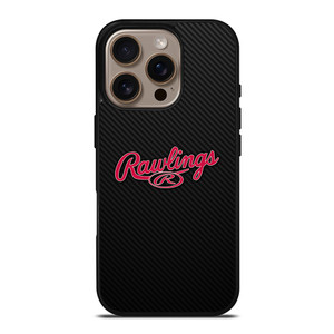 RAWLINGS SPORTWEAR CARBON LOGO iPhone 16 Pro Case Cover RAWLINGS SPORTWEAR CARBON LOGO iPhone 16 Pro Case Cover