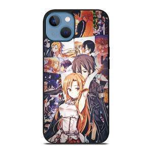 SWORD ART ONLINE KIRITO AND ASUNA iPhone 13 Case Cover