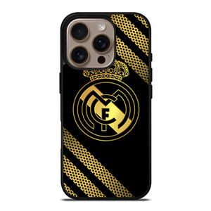 REAL MADRID GOLD NEW iPhone 16 Pro Case Cover