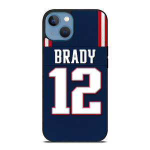 TOM BRADY NEW ENGLAND PATRIOTS 12 JERSEY iPhone 13 Case Cover