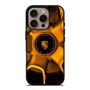 RIM OF PORSCHE CAR LOGO iPhone 16 Pro Case Cover