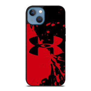 UNDER ARMOUR LOGO RED BLACK iPhone 13 Case Cover