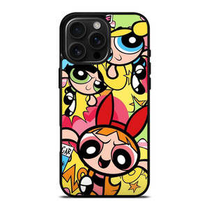 CARTOON NETWORK POWERPUFF GIRLS iPhone 16 Pro Max Case Cover CARTOON NETWORK POWERPUFF GIRLS iPhone 16 Pro Max Case Cover