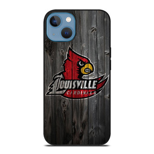 UNIVERSITY OF LOUISVILLE CARDINALS WOOD iPhone 13 Case Cover