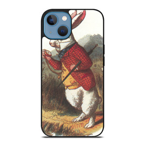WHITE RABBIT ALICE IN WONDERLAND Disney iPhone 13 Case Cover