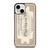 HARRY POTTER TICKET iPhone 13 Mini Case Cover