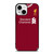 LIVERPOOL FOOTBALL JERSEY KIT iPhone 13 Mini Case Cover