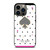 KATE SPADE NEW YORK LOGO POLKADOTS ICON iPhone 13 Pro Case Cover