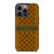 LOUIS VUITTON PATTERN LV LOGO ICON GOLD iPhone 13 Pro Case Cover