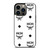 MCM WORLDWIDE LOGO WHITE iPhone 13 Pro Case Cover