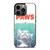 PAWS FUNNY JAWS CAT iPhone 13 Pro Case Cover
