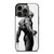 WOLVERINE X-MEN BLACK WHITE ART iPhone 13 Pro Case Cover