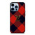 LOUIS VUITTON LV LOGO PATTERN RED iPhone 13 Pro Max Case Cover
