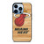MIAMI HEAT LOGO WOODEN iPhone 13 Pro Max Case Cover