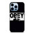 OBEY CLOTHING LOGO SKULL iPhone 13 Pro Max Case Cover