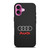AUDI LOGO CAR EMBLEM iPhone 16 Plus Case Cover