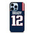 TOM BRADY NEW ENGLAND PATRIOTS 12 JERSEY iPhone 13 Pro Max Case Cover
