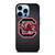 UNIVERSITY FOOTBALL SOUTH CAROLINA GAMECOCKS LOGO iPhone 13 Pro Max Case Cover
