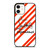 LOUBOUTIN STRIPE LOGO iPhone 12 Case Cover