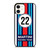MARTINI RACING TEAM 22 iPhone 12 Case Cover