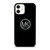 MK MICHAEL KORS LOGO SILVER ICON iPhone 12 Case Cover