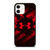 UNDER ARMOUR RED STRIPE LOGO iPhone 12 Case Cover