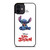 DISNEY LILO AND STITCH WHITE iPhone 12 Mini Case Cover