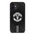 MANCHESTER UNITED BLACK LOGO iPhone 12 Mini Case Cover