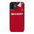 MANCHESTER UNITED FC CLASSIC JERSEY SHARP iPhone 12 Mini Case Cover